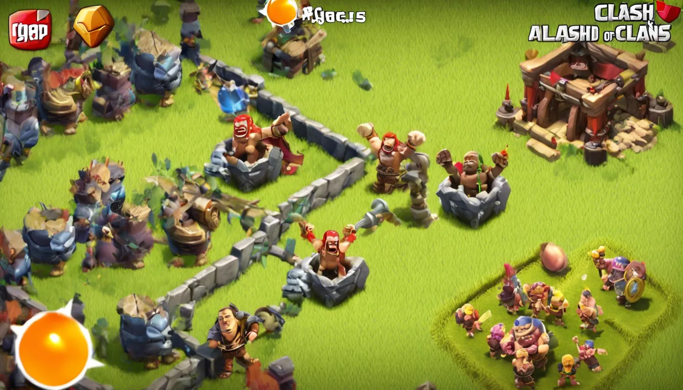 Unleash Chaos and Strategy in Clash of Clans on Android!